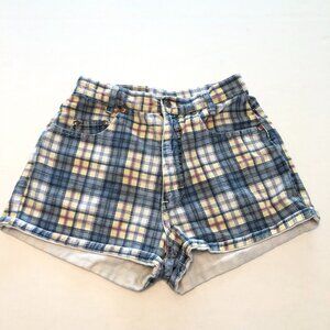 Michael G. Women Junior Shorts Size 9 Aid Multi Color